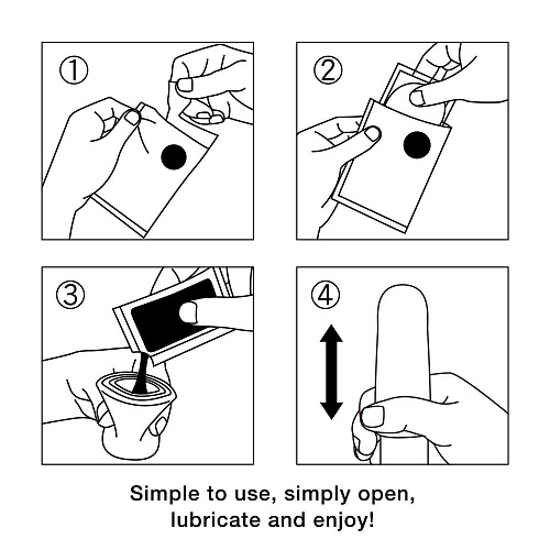 Прозрачный карманный мастурбатор Tenga WAVE LINE POT-001