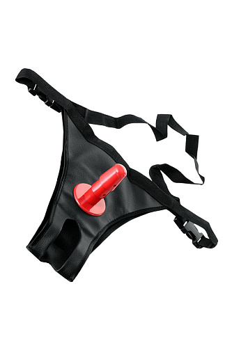 Поясной страпон телесного цвета с насадкой для двойного проникновения ToyFa 984104 (16 см)