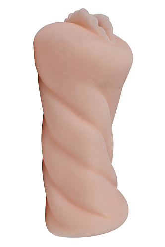 Мастурбатор-реалистик телесного цвета с входом в виде вагины Real Woman RW72103