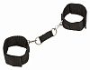 Чёрные наручи Lola toys Bondage Collection Wrist Cuffs Plus Size 105102Lola