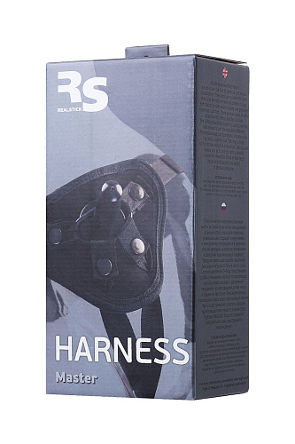 Чёрные трусики для страпона ToyFa Master 972007