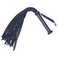 Тёмно-синий флоггер из кожи Fifty Shades of Grey DARKER LIMITED COLLECTION FLOGGER FS-65099 (66 см)
