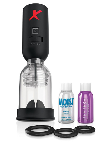 Прозрачный насос Pipedream Tip Teazer Power Pump RD516