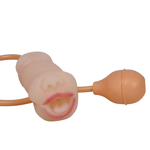 Ротик-мастурбатор с грушей Gopaldas 2K637 BX GP