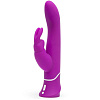 Лиловый вибратор-кролик Happy Rabbit Curve Rechargeable Rabbit Vibrator 71503 (25,4 см)