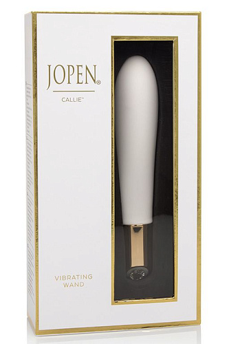 Белый вибромассажёр Jopen Vibrating Wand JO-8100-25-9 (20,25 см)