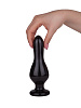 Чёрная анальная пробка LOVETOY (А-Полимер) MAGNUM 15 421500 (16 см)