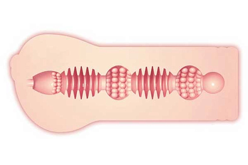 Мастурбатор-вагина телесного цвета без вибрации KOKOS Juki M04-001-002