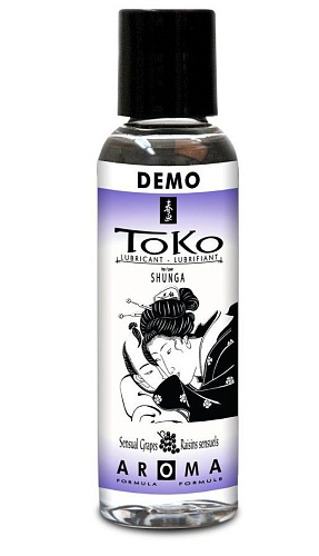 Тестер съедобного лубриканта с ароматом винограда Shunga 16405 (60 мл)