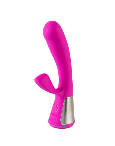 Розовый интерактивный вибратор OhMiBod Kiiroo Ohmibod Fuse E28506 (18 см)
