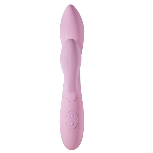 Вибратор розового цвета Lola toys The Princess and the Pea Sweet Kiss 3001-01lola (20,5 см)