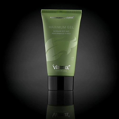 Возбуждающий и увеличивающий размеры гель для мужчин Viamax Maximum Gel 1303