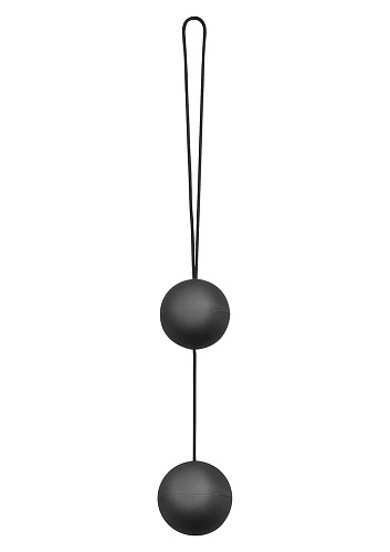 Чёрные анальные шарики Pipedream Vibro Balls PD4641-23