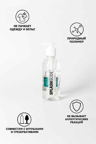 Прозрачный гель-лубрикант продлевающего действия Splashglide LONGPLAY PROLONG 715746 (330 мл)