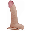 Телесный фаллоимитатор на подошве-присоске Lovetoy LV1085 (20 см)