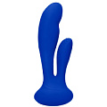 Синий вибратор Shots Media BV G-Spot and Clitoral Vibrator Flair ELE013BLU (17,5 см)