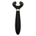 Чёрный вибромассажёр для пар Satisfyer Partner Multifun 3 J2018-40-BLACK