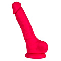 Розовый фаллоимитатор-реалистик Adrien Lastic Adam S 20601 (18,5 см)