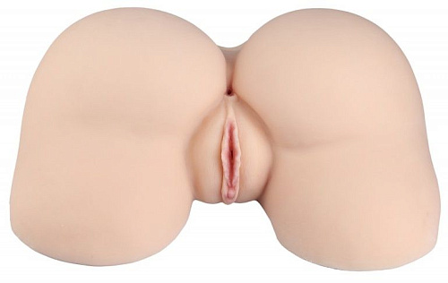 Телесный реалистичный мастурбатор с двумя рабочими отверстиями Сумерки богов 1019-05 BX DD