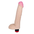 Реалистичный по форме и на ощупь вибратор телесного цвета LOVETOY (А-Полимер) 803200 (24 см)