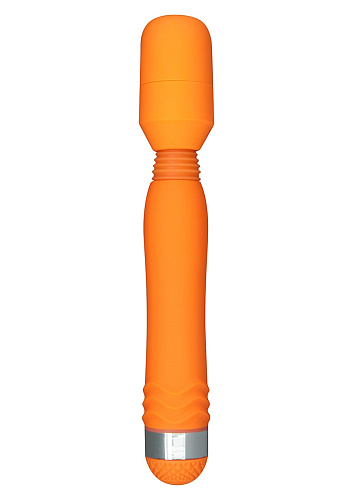 Оранжевый массажёр Toy Joy FUNKY WAND MASSAGER 3006010149 (20 см)