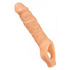 Насадка, увеличивающая длину и диаметр пениса XR Brands Size Matters  AD425-Flesh (13 см)