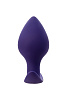 Фиолетовая анальная втулка ToyFa Glob 357003 (8 см)