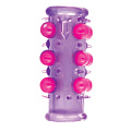 Фиолетовая насадка Pipedream Silicone Lil  Pearl Pleasure Sleeve PD2217-12