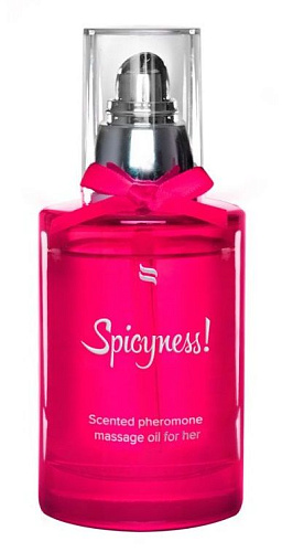 Массажное масло с феромонами Obsessive Oil with pheromones Spicy (100 мл)