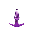 Анальная пробка-конус фиолетового цвета Bior toys IL-28002-VLT (9,6 см)