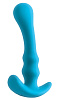 Голубая силиконовая анальная пробка-стимулятор NS Novelties Ace III Plug NSN-0476-57 (12,7 см)