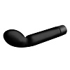 Анальный вибростимулятор чёрного цвета с загнутой головкой Pipedream P-Spot Tickler Vibe PD4628-23 (14,5 см)