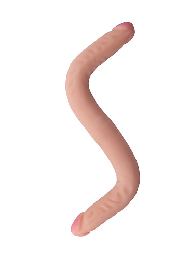 Двусторонний фаллоимитатор телесного цвета LOVETOY (А-Полимер) FORM KEEP 947100 (42,6 см)
