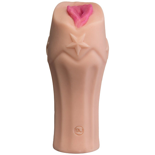 Мастурбатор-вагина телесного цвета Doc Johnson Super Horny Heroines The Wonder Pussy 8900-17-BX