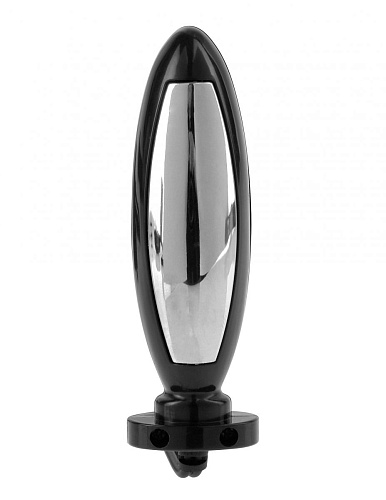 Чёрный анальный плаг и лассо на пенис для электростимуляции Pipedream PD3725-04