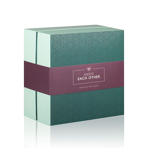 Чёрный подарочный набор для пар EDC Enjoy Each Other LBX204