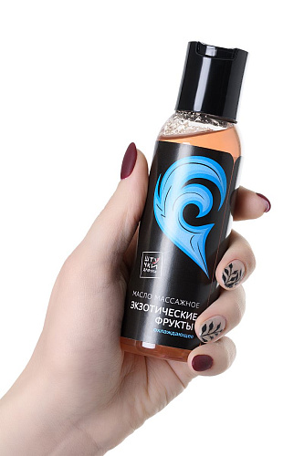 Охлаждающее массажное масло с ароматом экзотических фруктов Штучки-дрючки «Симфония любви» 690461 (100 мл)