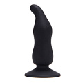 Чёрный анальный стимулятор Toyz4lovers BOTTOM BLACK CAP SILICONE T4L-00700919 (11 см)