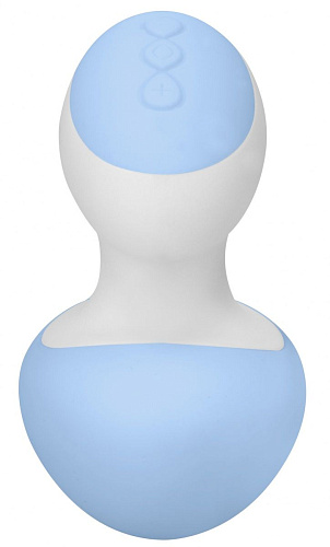 Голубой клиторальный массажёр Shots Media BV Lovebug LOV022BLU