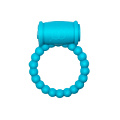 Голубое эрекционное кольцо Lola toys Rings Drums 0114-51Lola