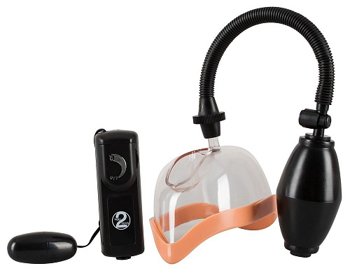 Прозрачная женская вакуумная помпа с вибрацией Orion Vibrating Vagina Sucker 05561810000