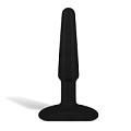 Чёрный плаг из силикона Erotic Fantasy HT-B2-BLK (10 см)
