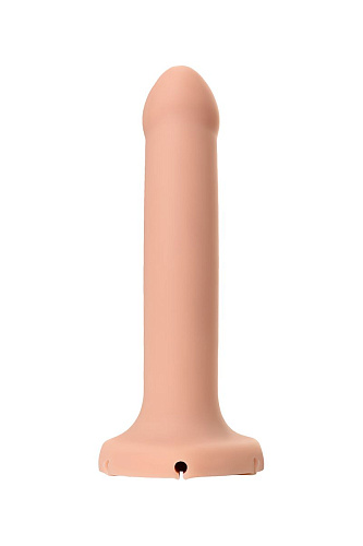 Телесный фаллос с имитацией эякуляции Strap-on-me Silicon Cum Dildo L 6013250 (19,6 см)