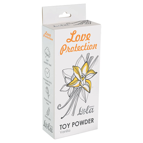 Пудра для игрушек Love Protection с ароматом ванили - 30 гр. Lola toys 1824-01Lola