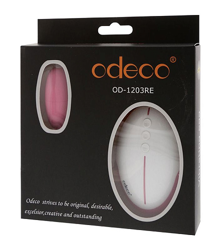 Розовое виброяйцо Odeco GLORIOUS EGG ROSE OD-1203RE