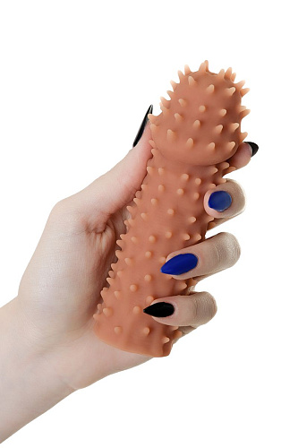 Насадка фаллос телесного цвета с шипами KOKOS Extreme Sleeve 007 S-size ES.007-S (12,7 см)