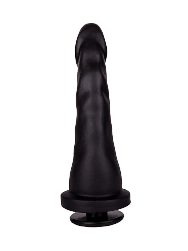 Насадка для трусиков Harness чёрного цвета LOVETOY (А-Полимер) Alien 130304 (17,5 см)