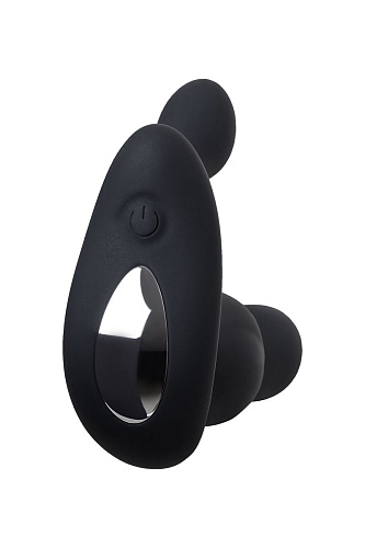 Чёрный вибромассажёр простаты POPO Pleasure Vela 731449 (12 см)