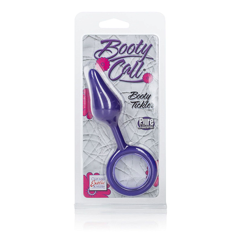 Фиолетовая анальная пробка California Exotic Novelties Booty Call Booty Tickler SE-0394-15-2 (9,5 см)