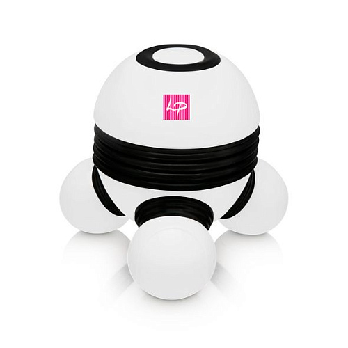 Массажёр с вибрацией для всего тела бело-чёрного цвета LoversPremium Massager energy E22057